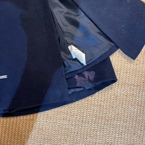 Navy Blue kids cloak by Miranda - Picture 5 of 9